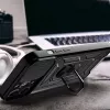 Hurtel Hybrid Armor Camshield Dėklas Huawei nova Y90 Šarvuotas Dėklas su Kameros Dangteliu Juodas