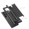 Hurtel Hybrid Armor Case, skirtas Apple iPhone 15 Pro – juoda
