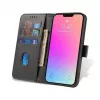Hurtel Magnet Case Cover, skirta TCL 20 Pro 5G, Flip Cover Wallet Stand, juoda