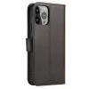 Hurtel Magnet Case Cover, skirta TCL 20 Pro 5G, Flip Cover Wallet Stand, juoda