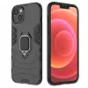 Hurtel Ring Armor dėklas, skirtas iPhone 14 Plus, šarvuotas dangtelis su magnetiniu laikikliu, žiedu, juodas