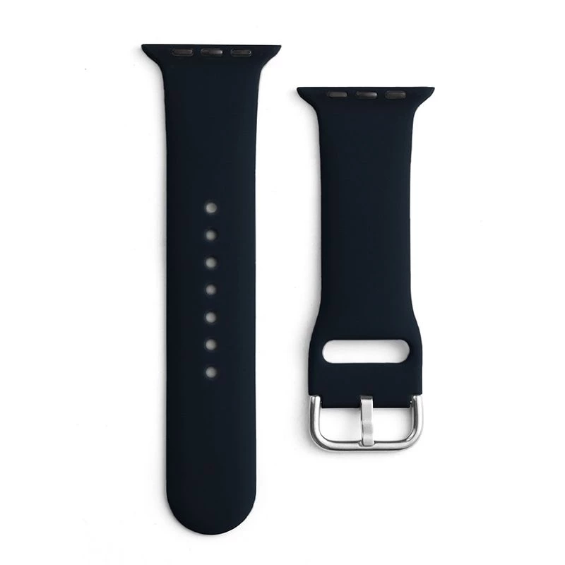 Hurtel Silicone Strap APS, skirtas Apple Watch 38/40/41 mm, juodas