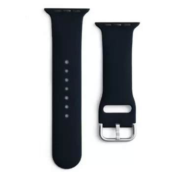 Hurtel Silicone Strap APS, skirtas Apple Watch 38/40/41 mm, juodas