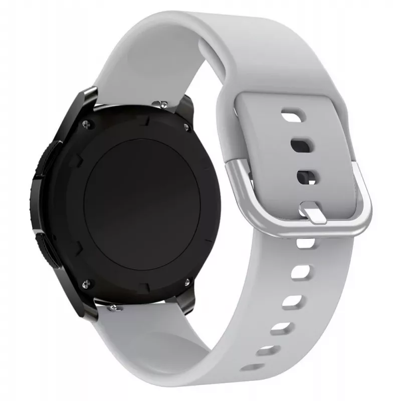 Hurtel Silicone Strap TYS Band, skirtas Samsung Galaxy Watch 40 / 41 / 42 / 43 / 44 mm - Pilka