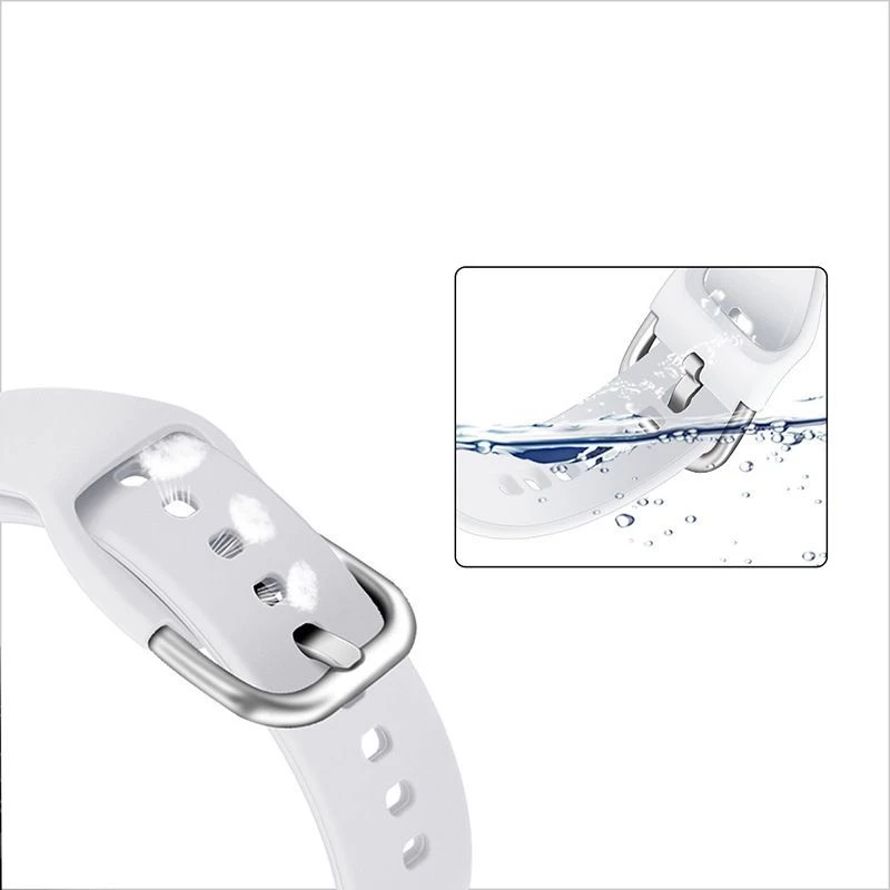 Hurtel Silicone Strap TYS Band, skirtas Samsung Galaxy Watch 40 / 41 / 42 / 43 / 44 mm - Pilka
