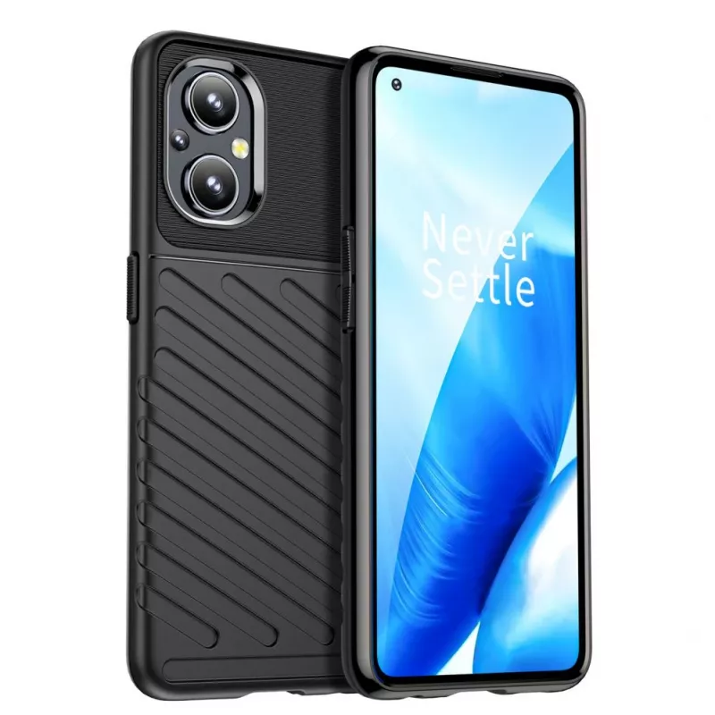Hurtel Thunder Case Flexible Armored Cover for OnePlus Nord N20 5G Black