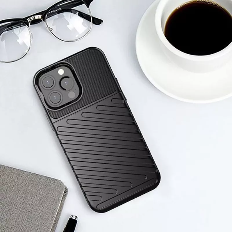 Hurtel Thunder Case iPhone 13 PRO MAX B USB-C į USB-C laidas 1,2 m mėlynas