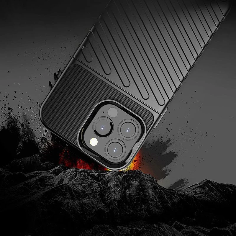 Hurtel Thunder Case iPhone 13 PRO MAX B USB-C į USB-C laidas 1,2 m mėlynas