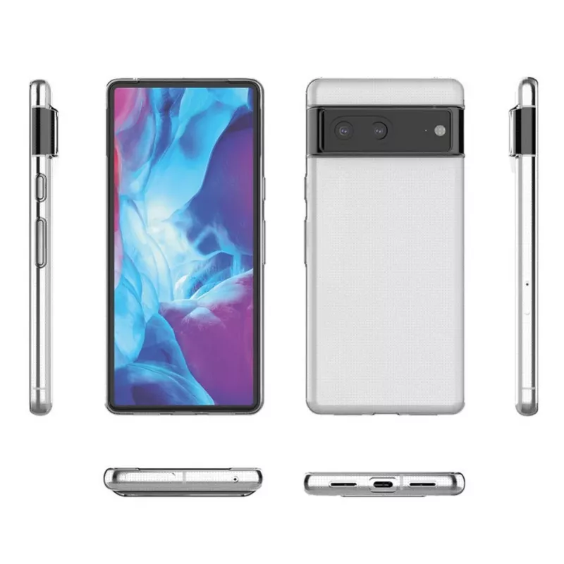 Hurtel Ultra Clear 0.5mm Dėklas, skirtas Google Pixel 7a, Skaidrus, Plonas