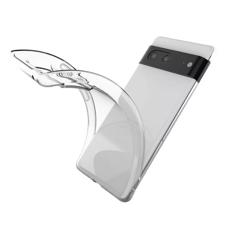 Hurtel Ultra Clear 0.5mm Dėklas, skirtas Google Pixel 7a, Skaidrus, Plonas