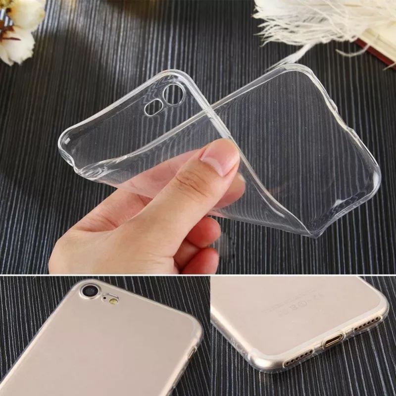 Hurtel Ultra Clear 0.5mm Case Gel TPU Cover for iPhone 12 Pro / iPhone 12 Transparent