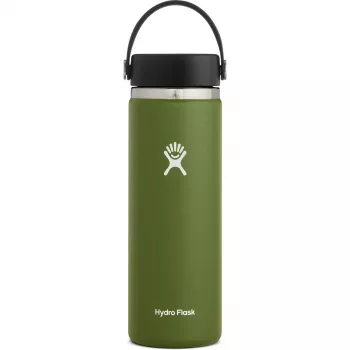 Hydro Flask 591ml Wide Mouth Flex Cap 20OZ Olive