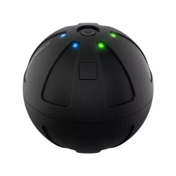 Hyperice Hypersphere Go Mini vibruojantis masažinis kamuolys (juodas)