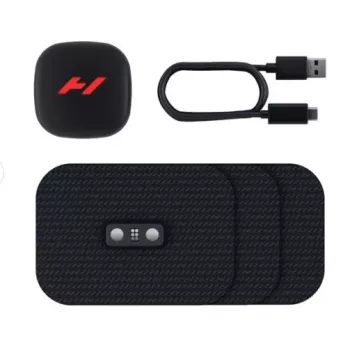 Hyperice Venom Go nešiojamas šilumos ir vibracijos prietaisas, 3 šilumos lygiai, 3 vibracijos režimai, Bluetooth, įkraunamas per USB-C