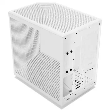 HYTE Y70 Touch vidutinės bokštinės korpusas, baltas, 14,1 inch LCD jutiklinis ekranas, grūdintas stiklas, E-ATX/ATX/mATX/Mini-ITX