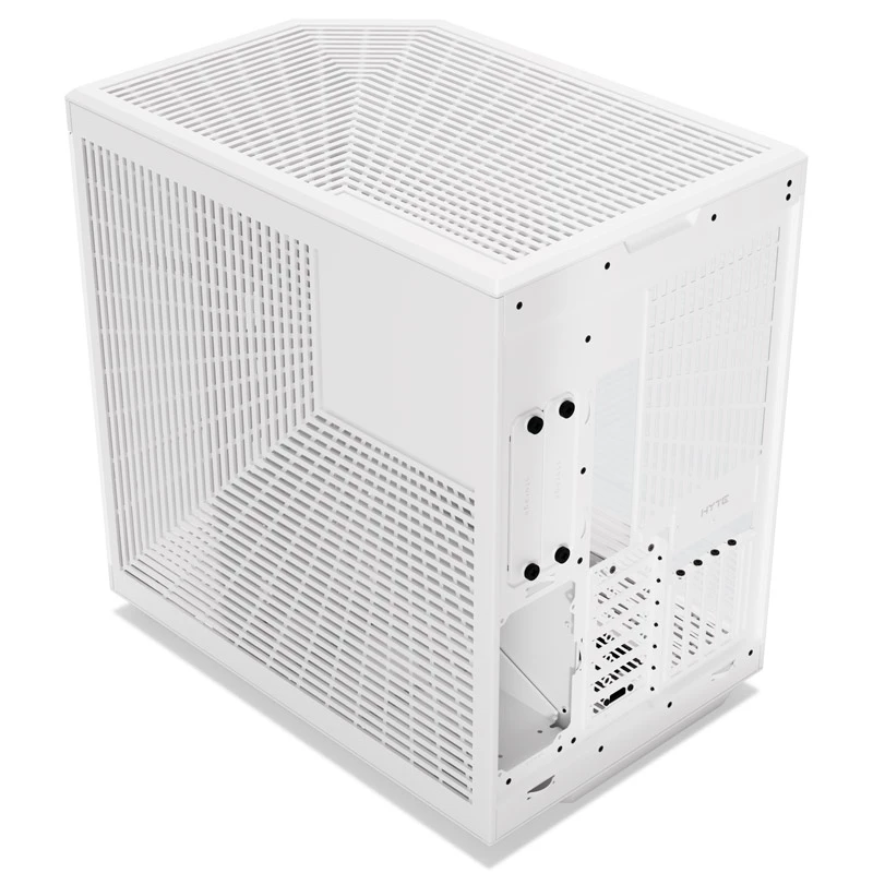 HYTE Y70 Touch vidutinės bokštinės korpusas, baltas, 14,1 inch LCD jutiklinis ekranas, grūdintas stiklas, E-ATX/ATX/mATX/Mini-ITX