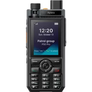 Hytera P50 PRO Cellular WLAN 2GB+32GB Bluetooth GPS/BD/GLONASS 4G nešiojamas atsparus išmanusis telefonas