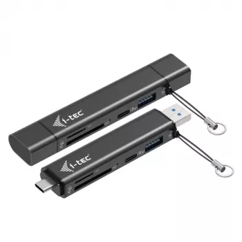 I-TEC USB-C/A Dongle SD TF 2x USB (USB-A USB-C)