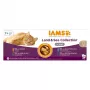 IAMS Senior mėsos ir žuvies mišinys želė šlapias kačių maistas – 48 x 85 g pakeliai