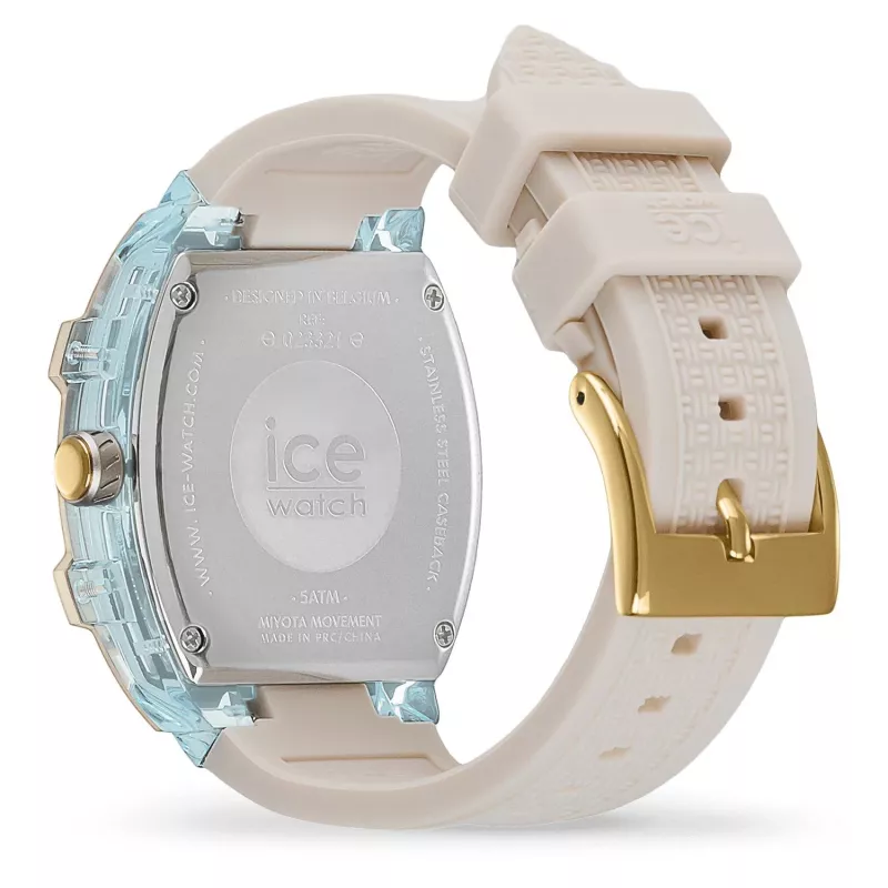 ICE Moteriškas Laikrodis 23321 Rožinis 36mm Kvarcinis Analoginis Silikoninis Dirželis 10 ATM