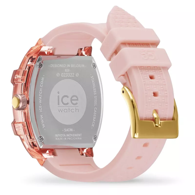 ICE Moteriškas Laikrodis 23322 (36mm) Rožinis Silikoninis Kvarcinis