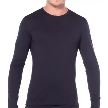 Icebreaker 200 Oasis L/S Crewe Base Layer Top - Juoda, XXL