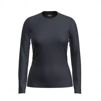 Icebreaker 200 Oasis L/S Crewe Women's Mid Layer - Midnight Navy