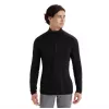 Icebreaker 200 Oasis L/S Half Zip M, Juoda