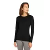 Icebreaker 200 Oasis Long Sleeve Crew Base Layer Top Women's Black