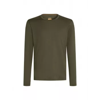 Icebreaker 200 Oasis Long Sleeve Crew Thermal Base Layer Top - Dark Loden, Size L