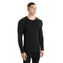 Icebreaker 260 Tech L/S Crewe Thermal Base Layer Top - Juoda, XXL