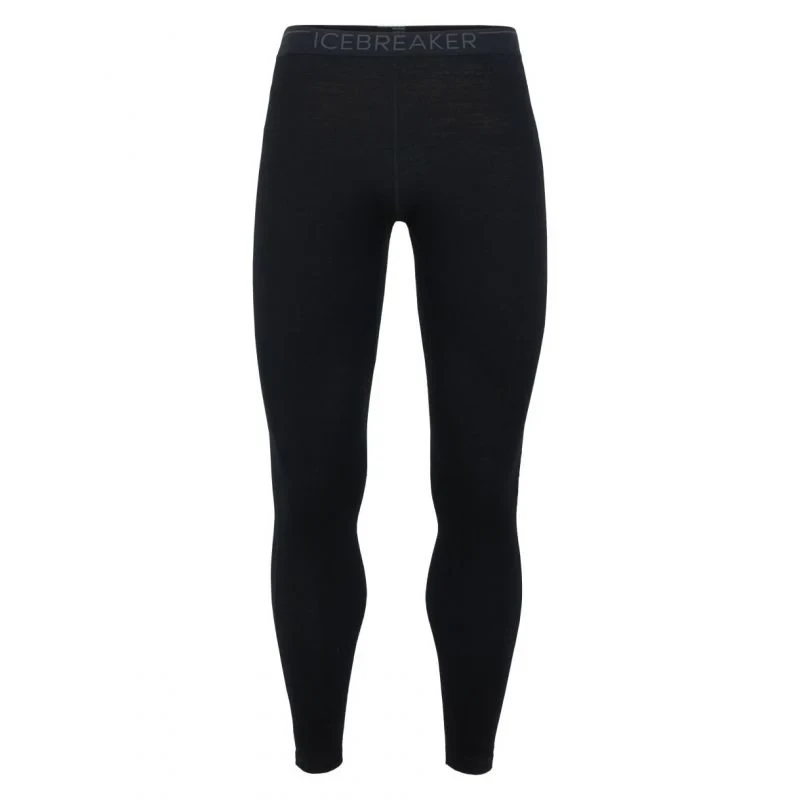 Icebreaker 260 Tech Leggings - Black/Monsoon, Size S