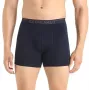 ICEBREAKER Vyriškos Anatomica Boxer Briefs Midnight Navy - Merino vilnos mišinys, atsparus kvapams, reguliuojantis temperatūrą