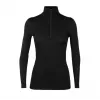 Icebreaker Merino 200 Oasis LS Half Zip Women's Black
