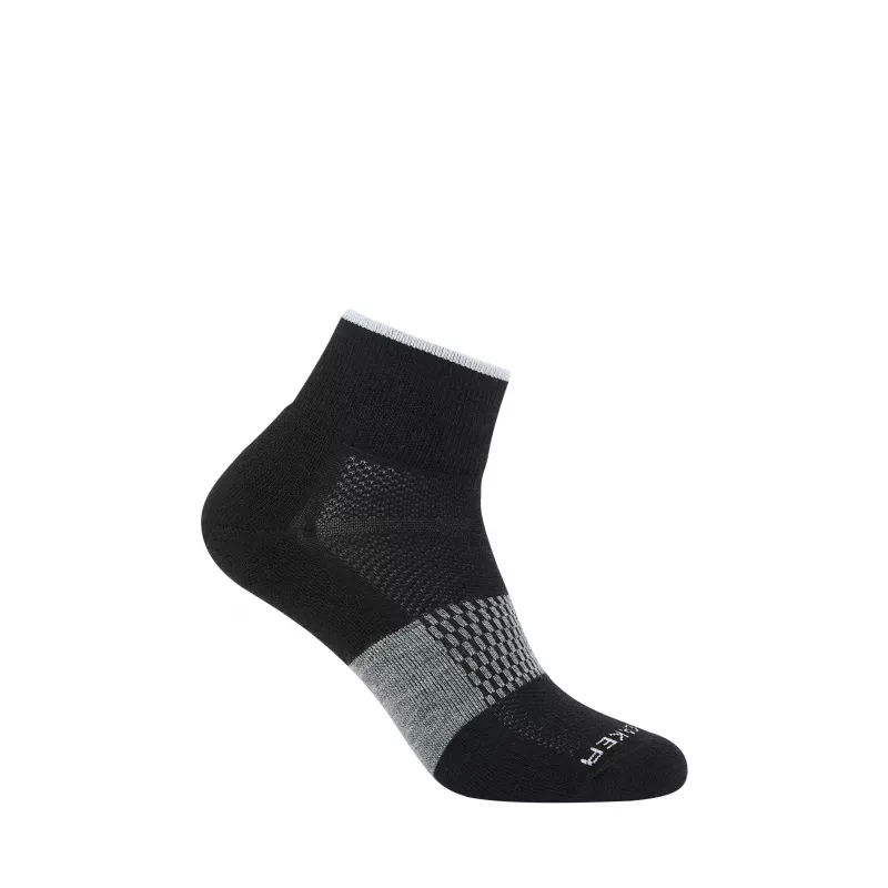 Icebreaker Multisport Light Mini Merino Socks Men's Black/Snow