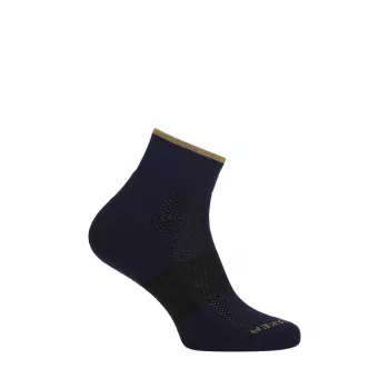 Icebreaker Multisport Light Mini Merino vilnonės kojinės – vyriškos, Midnight Navy/Cumin