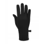 Icebreaker Quantum Gloves 5-Finger Merino Wool Black Size L