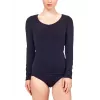 Icebreaker Siren L/S Sweetheart Long Sleeve Top - Juoda, XS