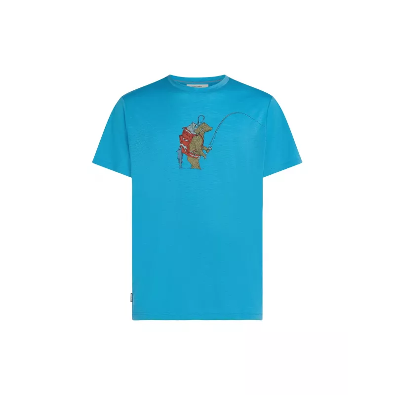 Icebreaker Tech Lite SS 150 Bear Men's T-Shirt Arctic