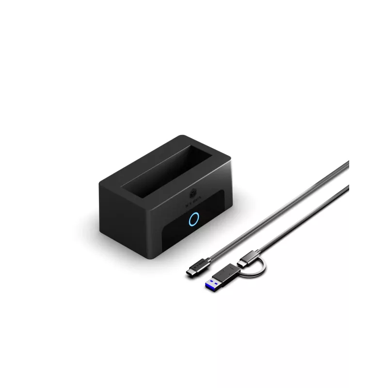 ICY BOX Docking Station, skirta M.2 NVMe 2.5/3.5 HDD/SSD