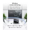 Icy Box IB-WL101 belaidžio HDMI prailgintuvo rinkinys – USB-C į HDMI siųstuvas ir imtuvas, Full HD 1080p, 30 m veikimo nuotolis, juodos spalvos