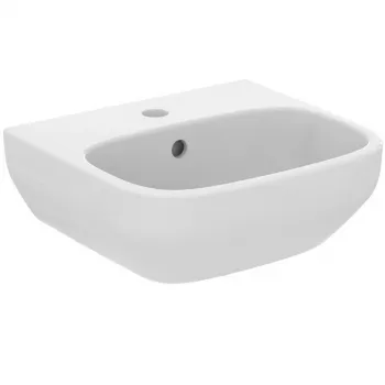 Ideal Standard i.life B Wall Hung Basin 40cm White Gloss 1 Tap Hole
