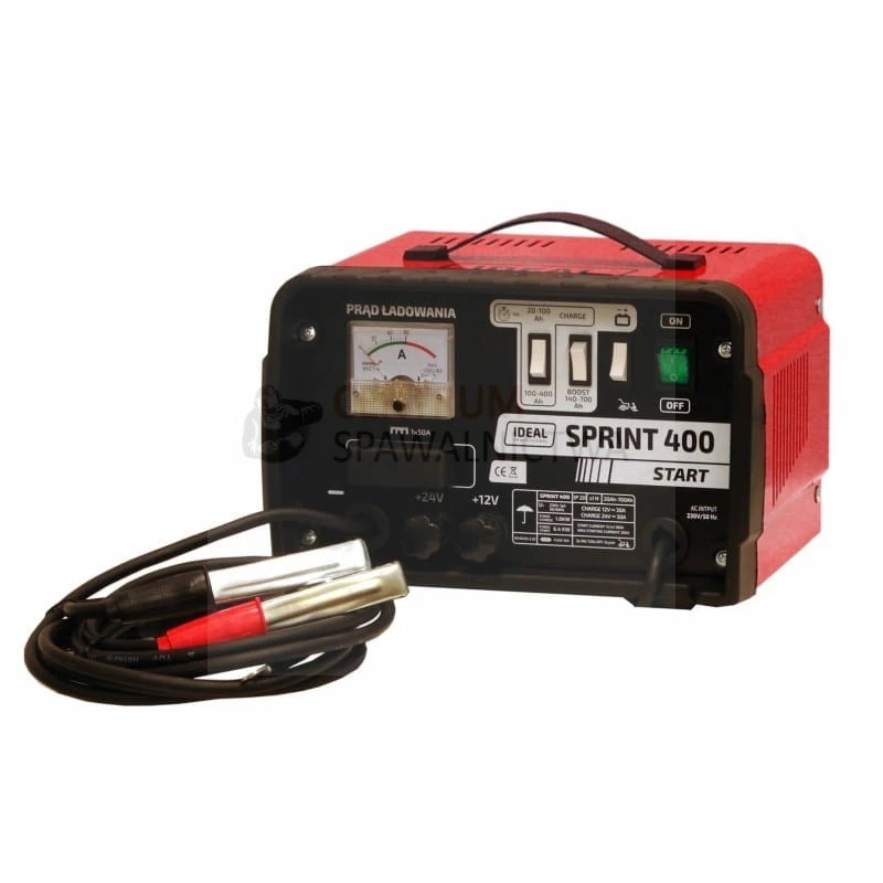 IDEAL Starter Sprint 400 Battery Charger 12V/24V 400A