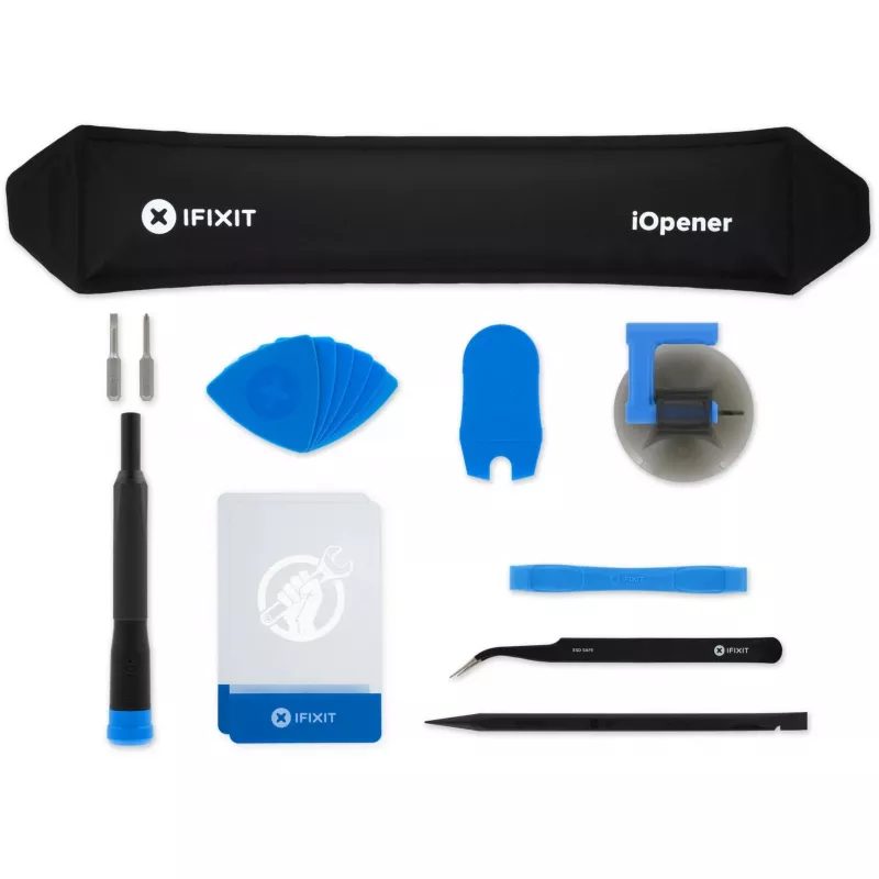 „iFixit iOpener“ įrankių rinkinys (juodas/mėlynas, 16 dalių) EU145198-10