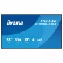 IIYAMA 55 colio LH5566UHSB-B1 4K UHD profesionalus skaitmeninių reklamų ekranas su 500 cd/m² ryškumu, 24/7 veikimu, HDMI, USB-C, DP, VGA, Android OS