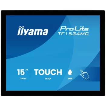 IIYAMA ProLite TF1534MC-B8X 15 col. XGA TN LED jutiklinis monitorius (HDMI, DP, VGA, USB, IP54)