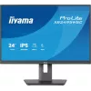 IIYAMA ProLite XB2495WSC-B1 24.1 colio WUXGA IPS 100Hz monitorius su USB-C stotele, reguliuojamu aukščiu, VESA, garsiakalbiais
