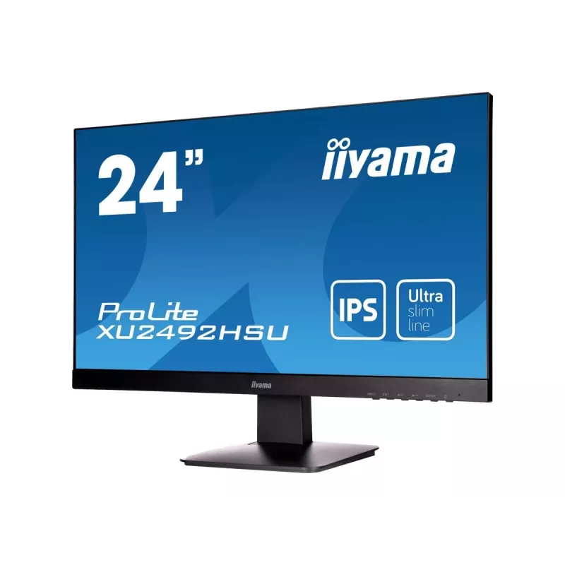 IIYAMA ProLite XU2492HSU-B1 23.8 inch IPS Full HD 75Hz Monitor - Juoda