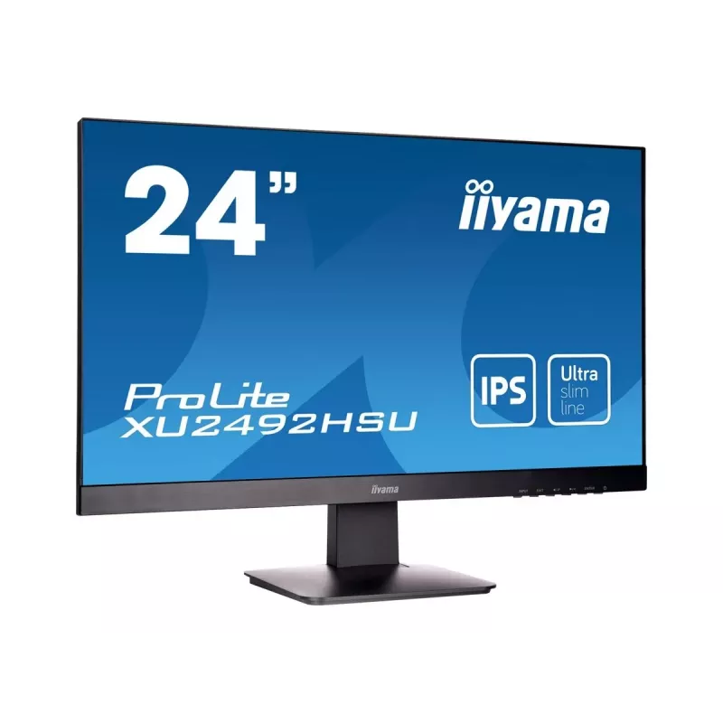 IIYAMA ProLite XU2492HSU-B1 23.8 inch IPS Full HD 75Hz Monitor - Juoda