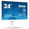 iiyama ProLite XUB2492HSU-W6 24 inch IPS Full HD 100Hz monitorius su USB šakotuvu, 0.4ms, baltas